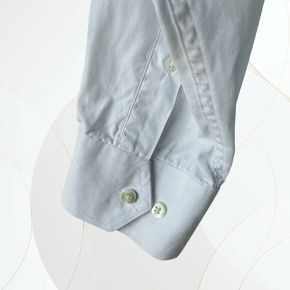 Christian Dior Chemise Cotton Button-Up Dress Shirt White - Picture 8 of 11